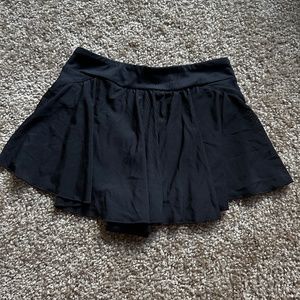 Amazon black rave booty skirt see through size S